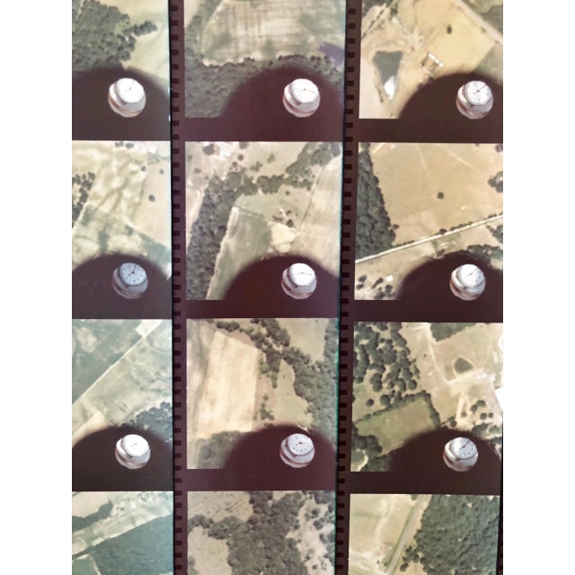 1970s Vera Simons, 1979 "Square Time Indiana" Photo Mosaic Collage Aerial Photograph For Sale - Image 5 of 6