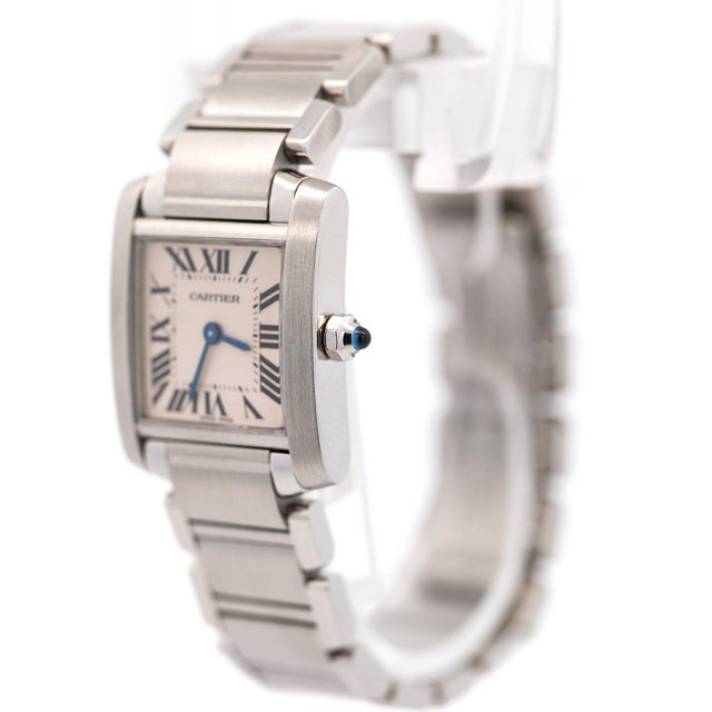 Cartier Tank Francaise W51008q3 20mm Ladies Quartz 2384 Watch For Sale In Miami - Image 6 of 6