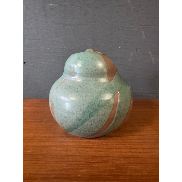 Mid Century Studio Pottery Signed Dimensions:6”h x6.5”w x6.5”d Condition:great used condition and please see the photos.