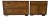 Pair of Vintage John Widdicomb Burl Wood Veneer & Brass Nightstands/ Sold For Sale