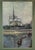 Parisian Oil on Canvas Painting of Notre Dame and the Seine River A captivating and beautiful original oil on canvas...