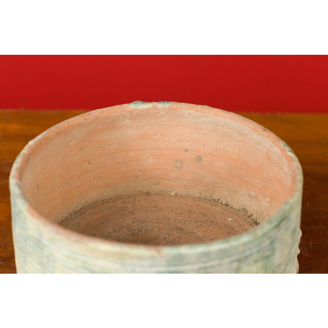 Chinese 202 BC-200 AD Chinese Han Dynasty Raised on Petite Feet Incense Burner For Sale - Image 3 of 13