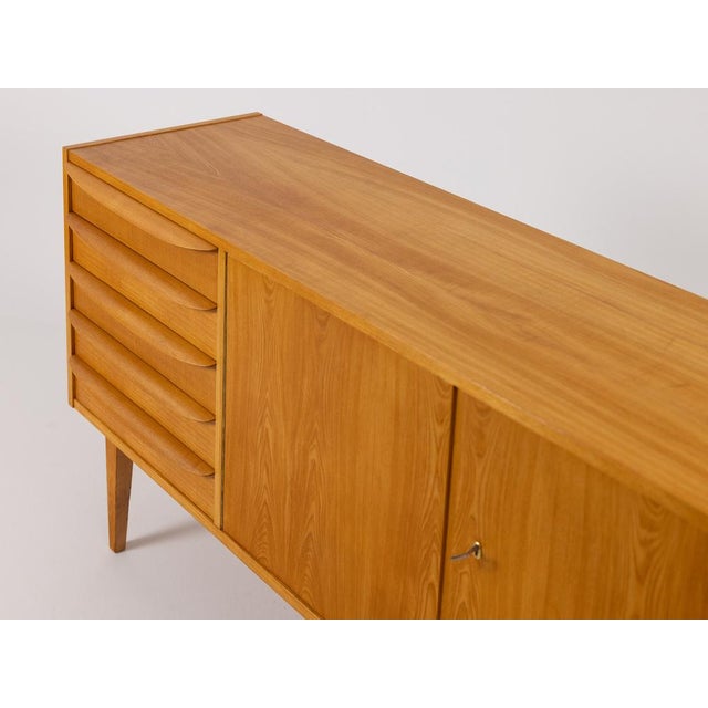 Mid-Century Modern 602/K Sideboard by F. Ehrlich for DW Hellerau, 1960s For Sale - Image 3 of 9