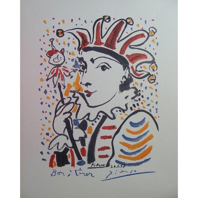 Pablo Picasso, Carnival, The Fool, Lithograph For Sale