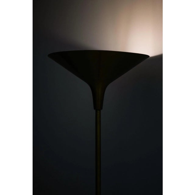 Metal Vintage Floor Lamp, Denmark For Sale - Image 7 of 9