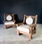 1960s Brutalist Oak Lounge Chairs, Belgium, 1960s, Set of 2 For Sale - Image 5 of 18