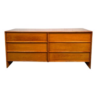 1960s T. H. Robsjohn-Gibbings for Widdicomb Walnut Dresser For Sale
