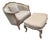Zentique for Wisteria Maison Love Chair + Ottoman For Sale
