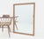 Solid Walnut 31x45 Rectangle Frame Mid Century Modern Wall Mirror MINT For Sale - Image 9 of 11