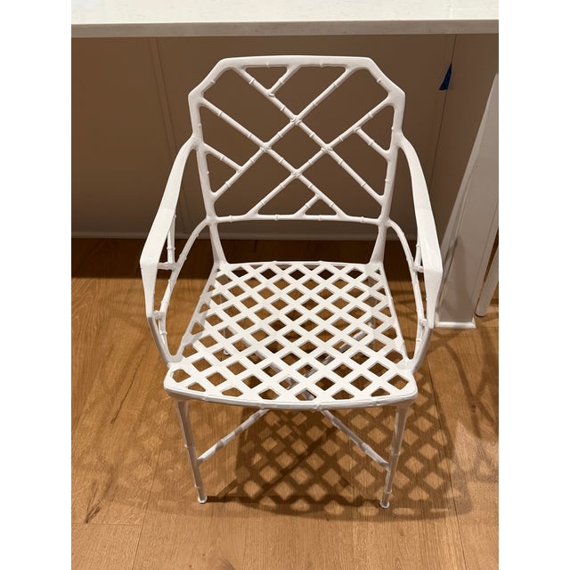 1960s 1960s Set of Four Vintage Brown Jordan Calcutta Arm-Chairs, Attributed For Sale - Image 5 of 5