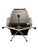 Mid-Century Modern Herman Miller Eames Aluminum Group Ea 124 High-Back Ribbed Leather Lounge Chair For Sale - Image 3 of 8