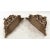 Early 20th Century Vintage Carved Faux Bois Floral Wall Shelves For Sale - Image 5 of 10