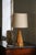 Beige Scandinavian Modern Sculptural Hand-Carved Wooden Table Lamp, Denmark, 1970s For Sale - Image 8 of 13