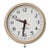 Vintage Edwards Industrial Electric Wall Clock With Aluminum Case – Mid-Century Modern For Sale