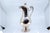 Metal Smooth Silver Jug with Knob on Hinged Lid For Sale - Image 7 of 10