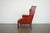 Wood Vintage Wingback Tufted Armchair For Sale - Image 7 of 16