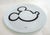 Large Mickey Mouse platter, featuring the iconic Walt Disney character created in 1928; round shape with a small rim (39...