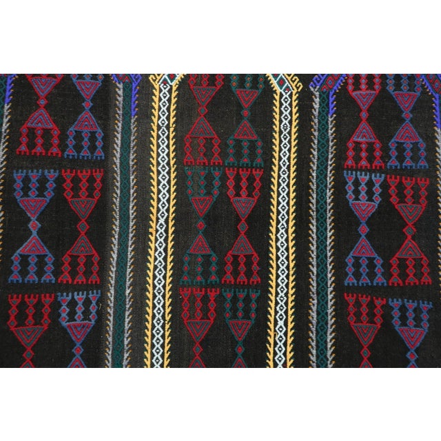 Beautiful vintage turkish kilim made pure handspun wool and dyed naturally . Beautiful pastel colors. this vintage Cicim...