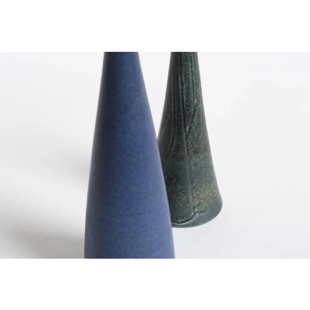 Swedish Vases by Karl-Harry Stalhane for Rötrand, 1950s, Set of 2 For Sale - Image 3 of 6