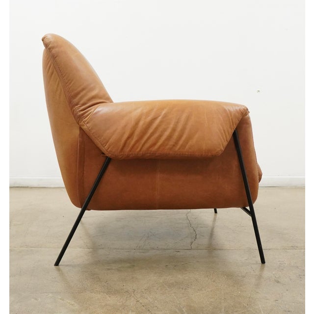 Hooker Furniture Ambroise Metal Frame Club Chair For Sale In Austin - Image 6 of 17