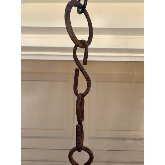 Early 19th Century Handwrought Iron Game Rack or Hanging Pot Rack For Sale - Image 9 of 13