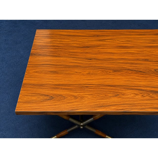 2000 - 2009 Keno Bros Rectangular Wood Rectangular Coffee Table for Theodore Alexander For Sale - Image 5 of 5