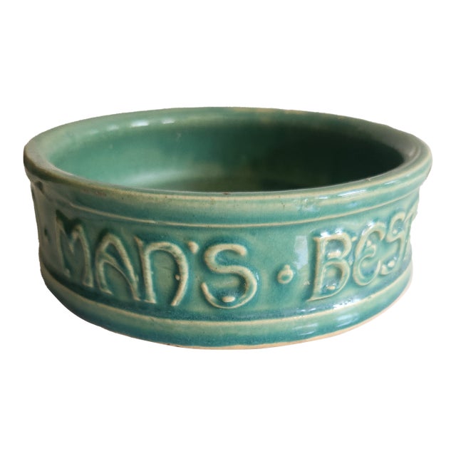 Mans Best Friend His Dog Food Bowl Mc'coy For Sale