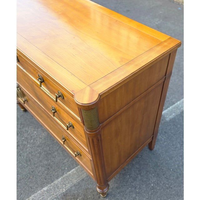 Brown Vintage Kindel Furniture Belvedere Bachelor's Chest For Sale - Image 8 of 16