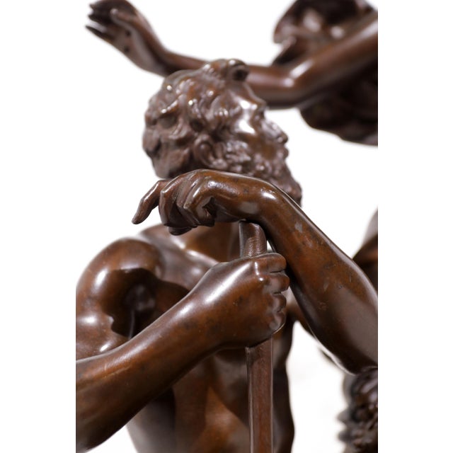 Metal Adrien-Etienne Gaudez, Fortune Rewards Work, 1885, Bronze For Sale - Image 7 of 18