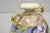 Gold Antique Nippon Moriage Hand Painted Porcelain Purple Iris & Gold Gilt Vase Pair For Sale - Image 8 of 18