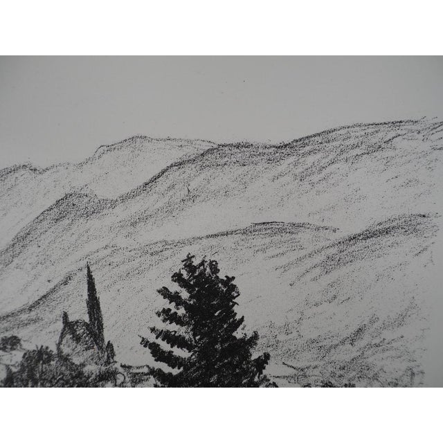 Albert Marquet, Graubünden, 1947, Original Lithograph For Sale - Image 5 of 8