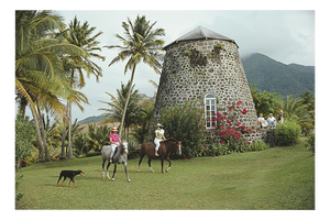 Slim Aarons, Saint Kitts and Nevis, Estate Stamped Photographic Print