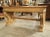19th Century French Oak 2-Drawer Console Table With Marble Top For Sale - Image 17 of 18