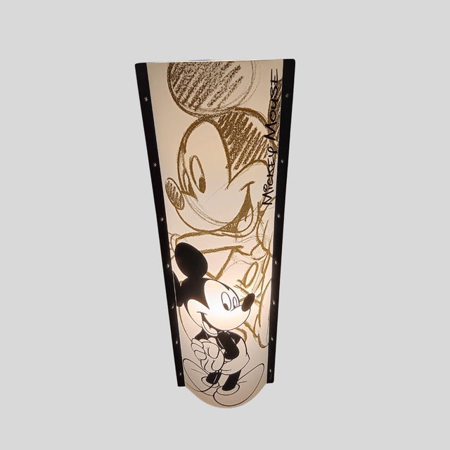 This exceptionally rare slamp × disney floor lamp is an officially licensed design piece from 2001, produced in italy and...
