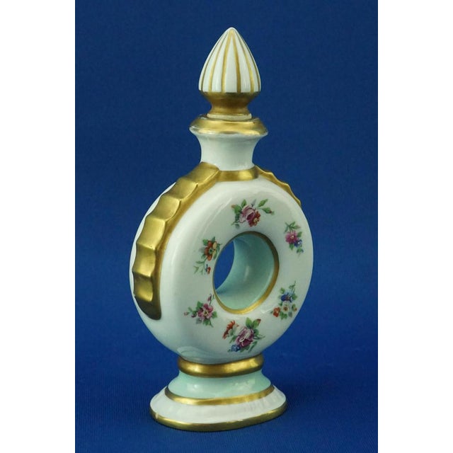 18th Century Hard Porcelain Perfume Bottle from Limoges, France, 1750s For Sale - Image 6 of 18