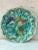 1900 - 1909 C.1900 French Majolica Leaves & Grapes Plate Onnaing For Sale - Image 5 of 5