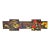 C. 1960s Psychedelic Twelve Foot Lonng Diptych Abstract Shaped Canvas Painting For Sale