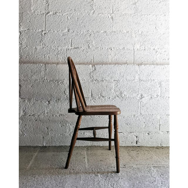 Antique Windsor Dining Chairs, 1920s, Set of 4 For Sale - Image 4 of 17