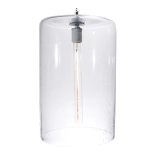 Zephyr Pendant Light from the Fizz Collection in Transparent For Sale