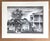 American Vtg 1939 Print in 11x14 Mat, Ready to Frame: Aaron Bohrod, "New Orleans Street" For Sale - Image 3 of 3