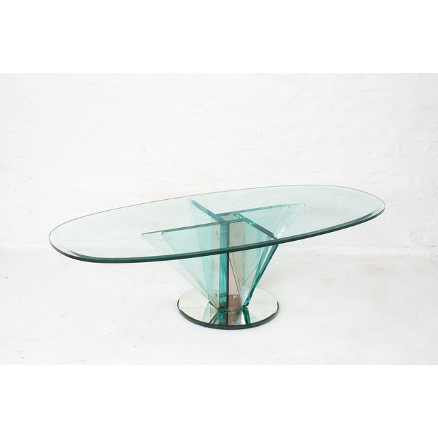 Coffee Table by Pierangelo Gallotti for Gallotti and Radice, 1980s, in Very Good conditions. Designed 1980 to 1989 This...