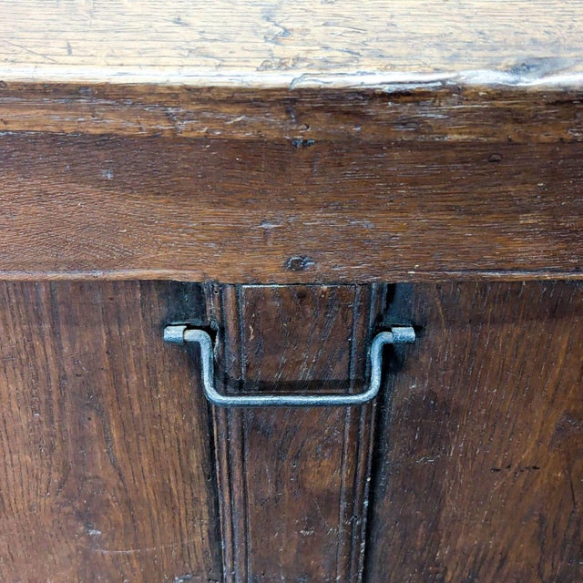 Antique Wooden Trunk For Sale - Image 9 of 10