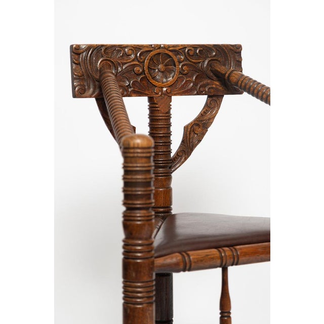 Antique Chair in Pine, 1890s For Sale - Image 6 of 18