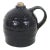 Vintage Black Beehive Stoneware Jug For Sale