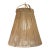 Currey & Company Organic Modern Natural Rope Large Parnell Pendant For Sale