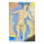 1969 "Nude" Abstract Figurative Mixed-Media Collage by Leonard Maurer For Sale - Image 4 of 7