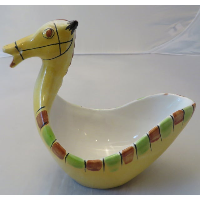 Raymor Bitossi Londi Pottery Horse Candy Dish Chairish