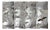 Hand Painted Silver Leaf Sky & Flying Birds Panoramic Mural Panels | Set of 4 Panels 3ft×8ft Custom Cloud Wallpaper For Sale