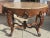 Antique Rosewood Rococo Marble Top Center Table