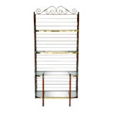 20th Century French Bakers Rack For Sale